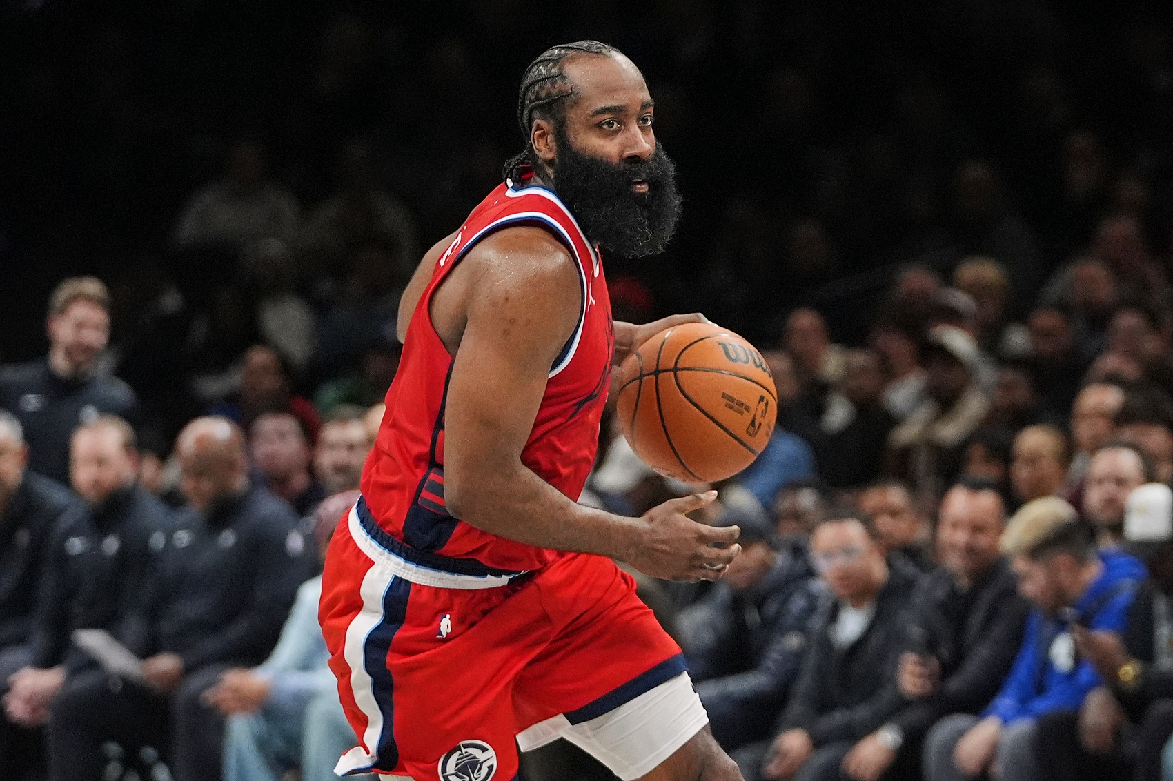 球天下体育足球直播-旗鼓相当！哈登生涯至今投篮命中数8442球 罚球命中数8439球